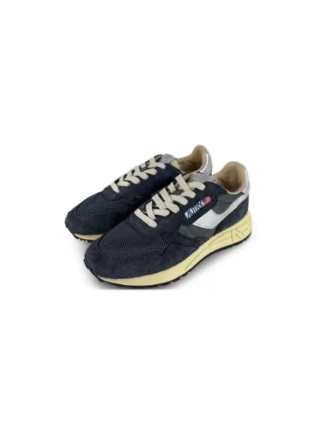 Sneakersy Autry zamszowe retro czarne