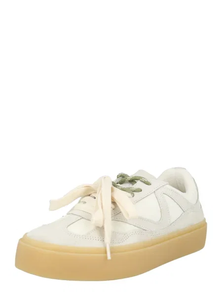 Sneakerși Inuikii din piele de căprioară bej