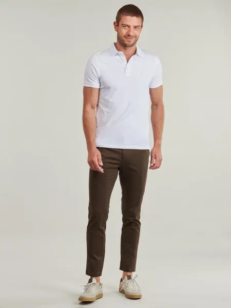 Hlače Jack & Jones smeđa