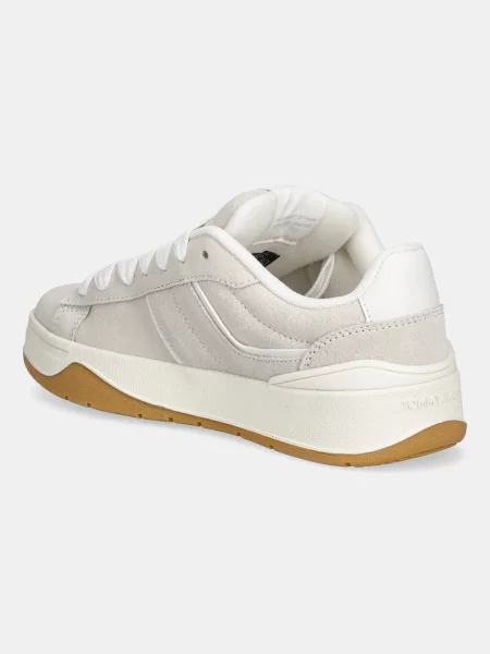 Semišové tenisky Tommy Jeans TJW SKATE SNEAKER béžová