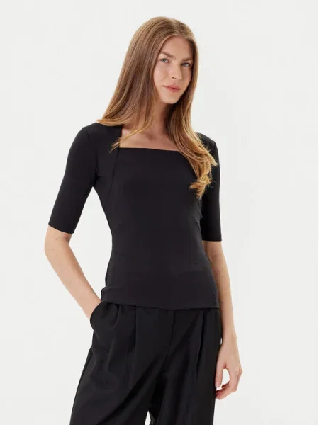 BOSS Блуза Egamma черен