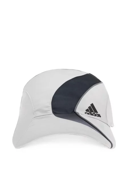 Haftowane klapki Adidas czarne