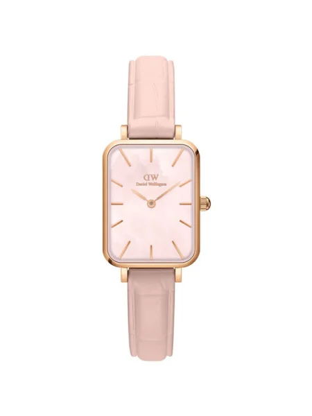 Karóra Daniel Wellington Quadro Pressed Rózsa arany rózsaszín