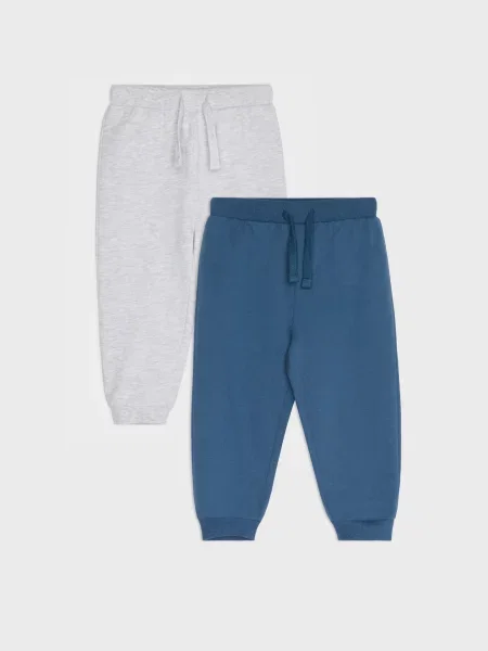 Sinsay tepláky 2 pack námořnická modrá