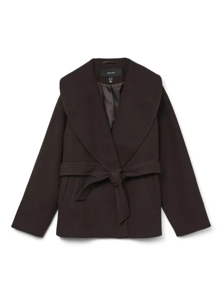 VERO MODA Palton de primăvară-toamnă VMANNE' maro