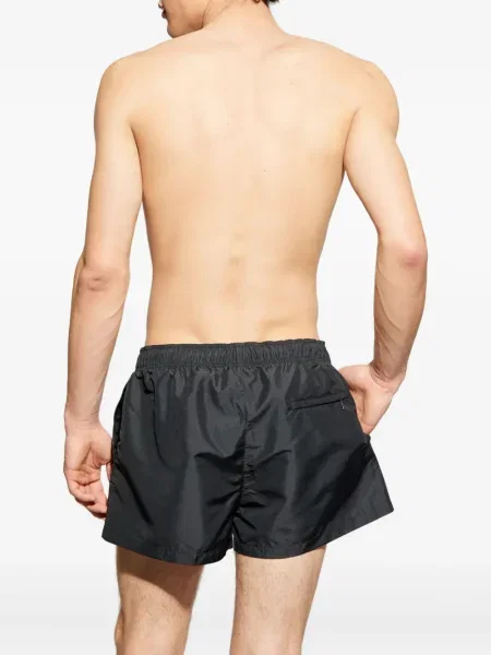 Slip de baie Versace negru