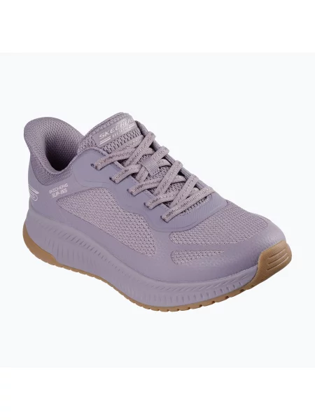 Кросівки SKECHERS Bobs Squad 4 Staple Look purple фіолетові