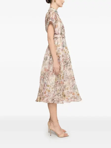 Rochie florală Nissa cu model floral cu imagine