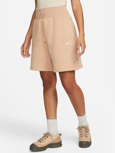 NIKE Шорти повсякденні без підкладки бежевий