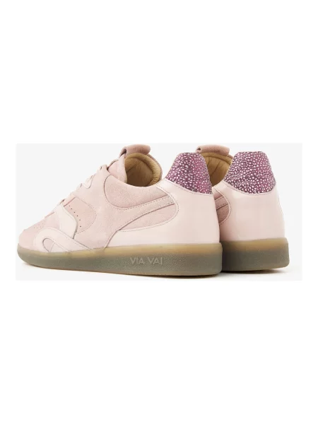 Sneakersy Via Vai zamszowe różowe