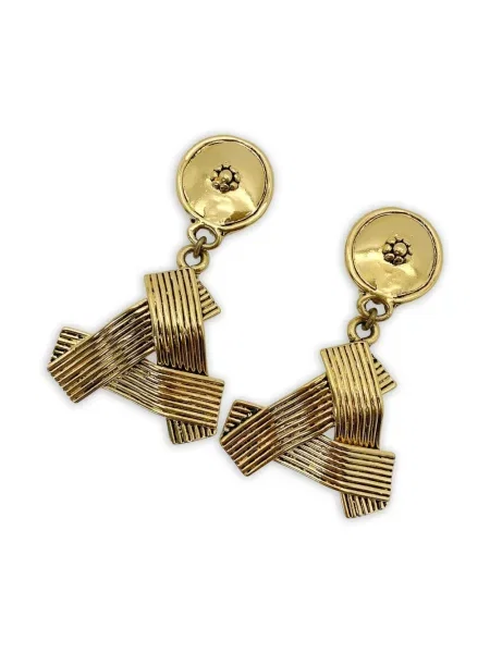 Обеци Jennifer Gibson Jewellery златисто