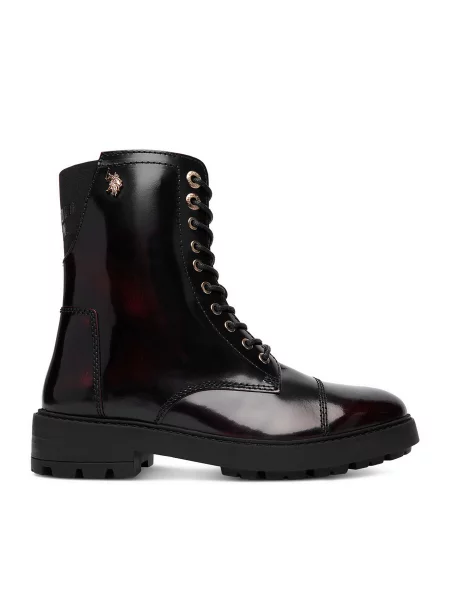 Gležnjarji U.S. Polo Assn. Bordo rdeča
