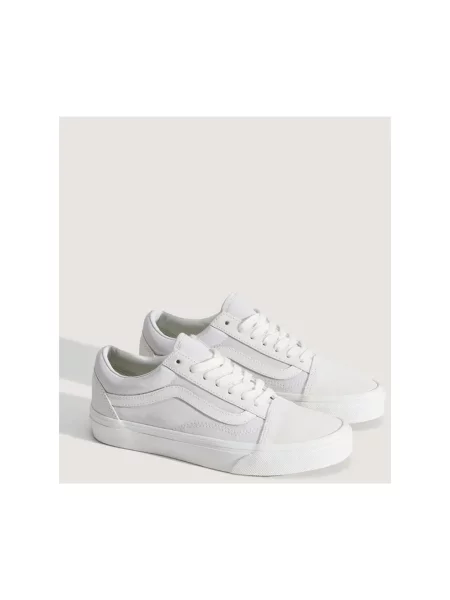 Sneakersy Vans Old Skool zamszowe białe