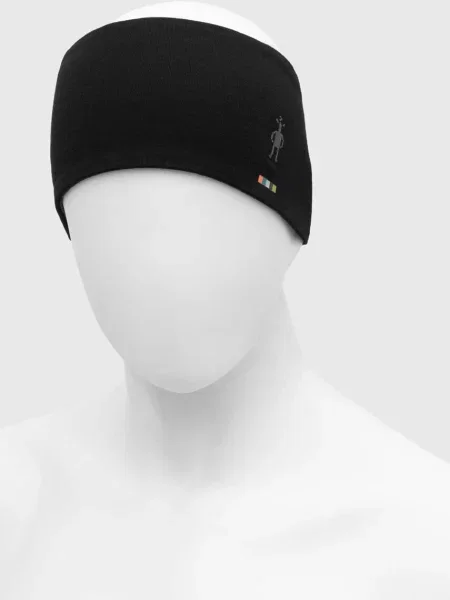 Термо шапка Smartwool из шерсти мериноса черная