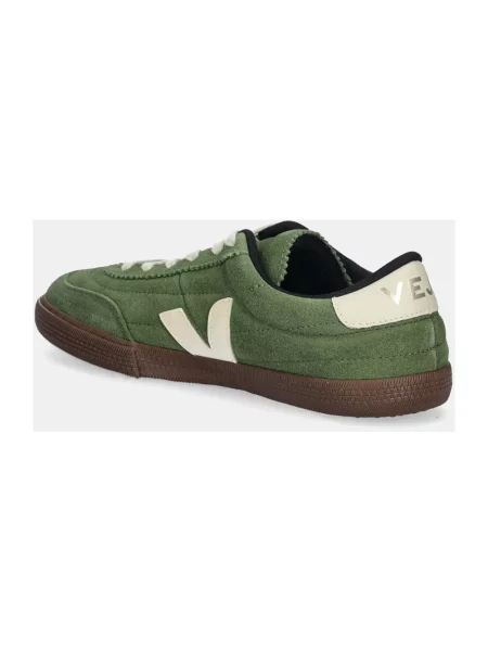 Sneakersy Veja zamszowe zielone