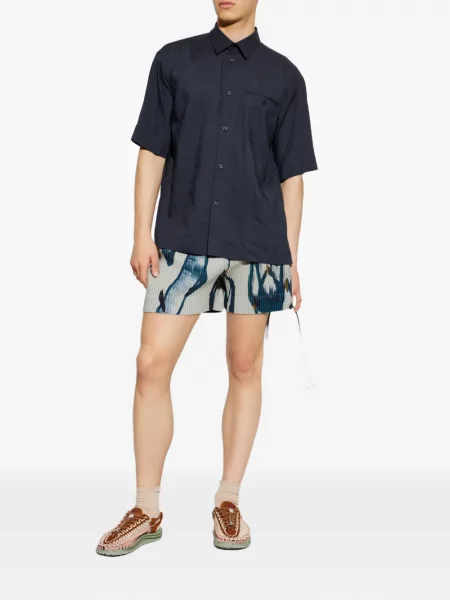 Μικρός πουκάμισο Homme Plissé Issey Miyake μπλε
