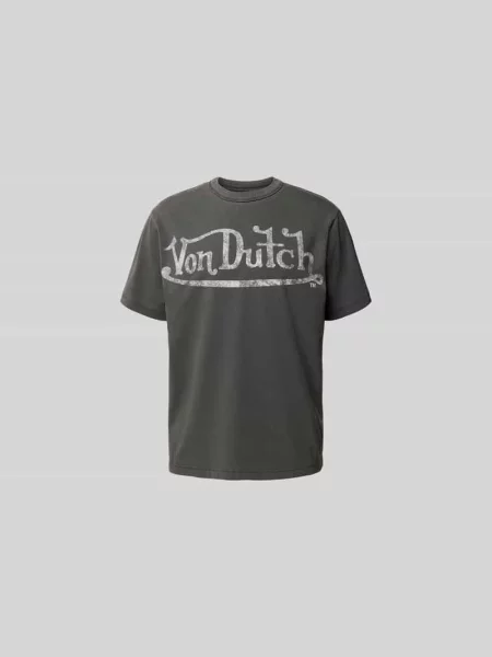 T-shirt o kroju relaxed fit z czystej bawełny Annarr