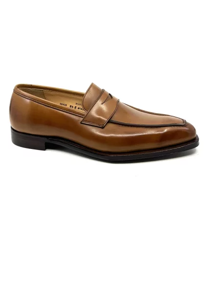 Półbuty Crockett & Jones skórzane brązowe