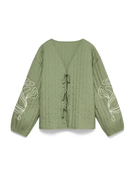 VERO MODA Geacă de primăvară-toamnă VMCLIO' verde