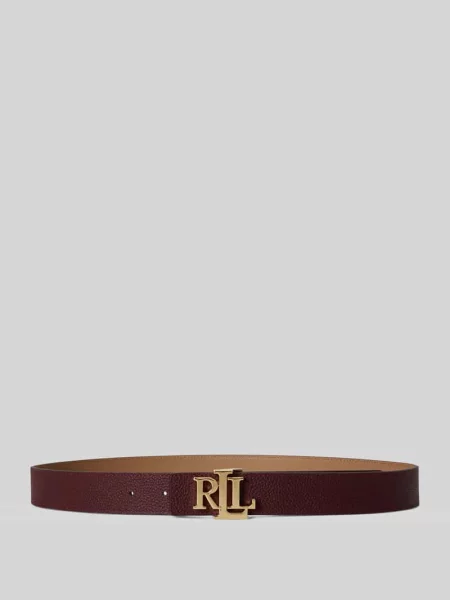 Lauren Ralph Lauren pasek dwustronny skórzany