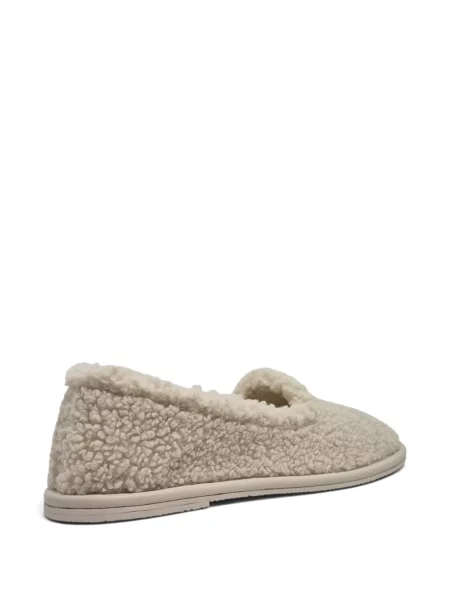 Báránybőr loafer Casadei autogrammal