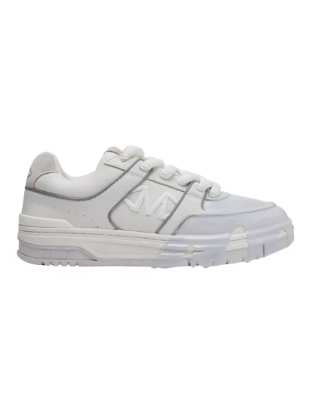 Sneakersy Mallet London skórzane szare