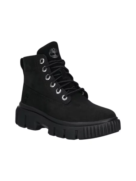 Botki Timberland skórzane czarne