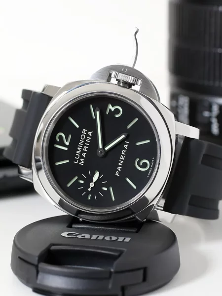Zegarek Horus Watch Straps na sprzączkę na ramiączkach czarny