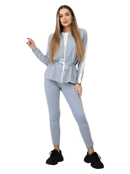 Mikina Kesi šedá