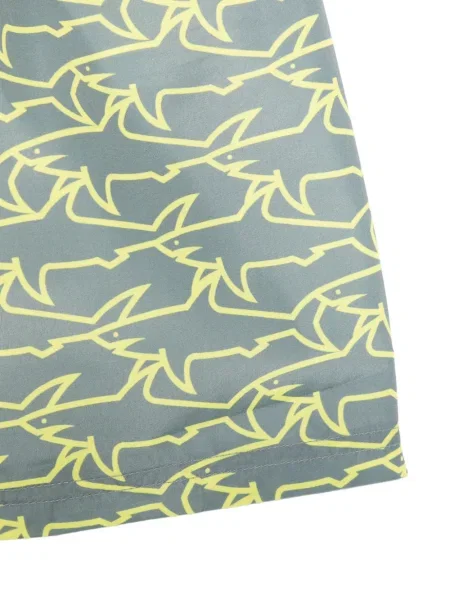 Dětské spodní díl plavek Paul & Shark zelený