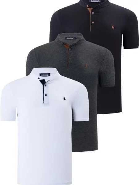 Tricou polo Dewberry negru