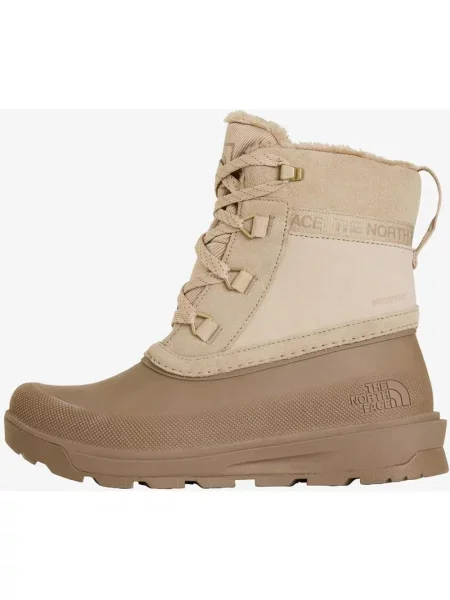 Buty trekkingowe The North Face Shellista V Shorty Waterproof 35 beżowy
