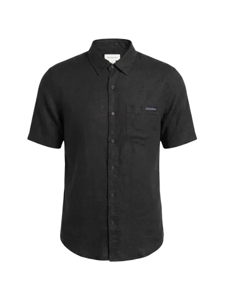 Traper košulja Calvin Klein Jeans crna