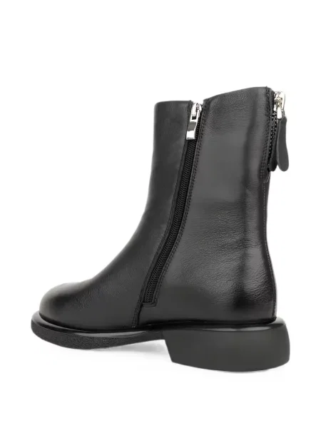 Cizme scurte Linda Baumann din piele negru