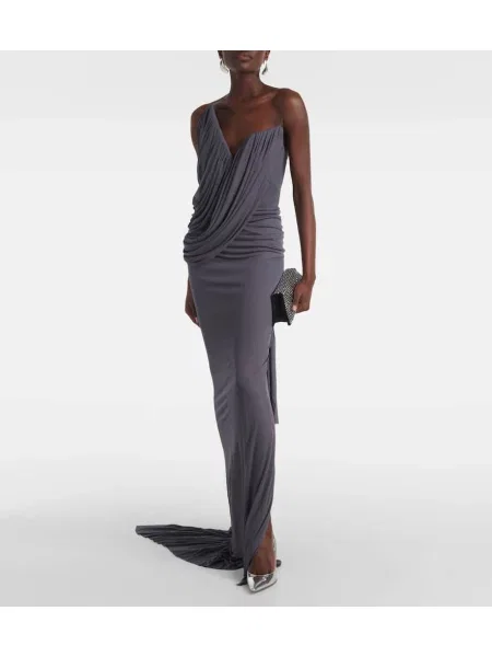 Rochie Maticevski din jerseu violet