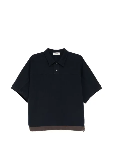 Tricou polo System albastru