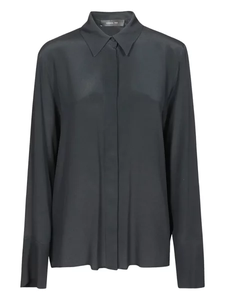 Dugo košulja Federica Tosi crna