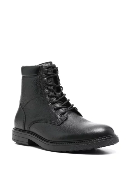 Botine Tommy Hilfiger din piele negru