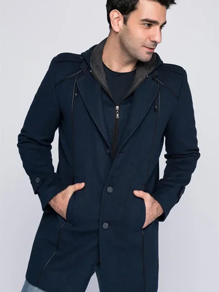 Palton Dewberry albastru