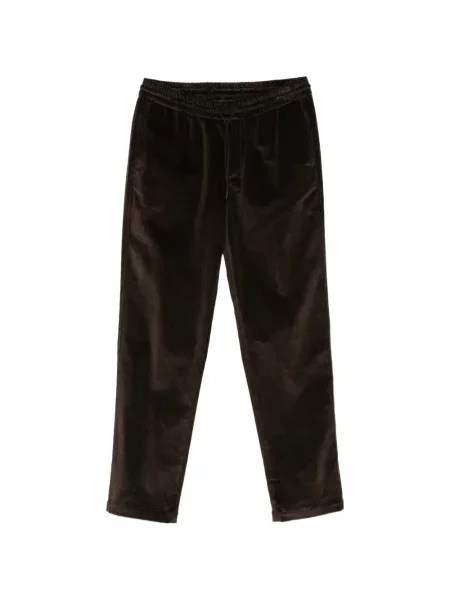 Pantaloni Sease de catifea cord cu cordon maro