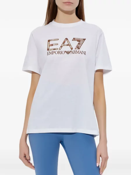 Tricou Ea7 Emporio Armani alb