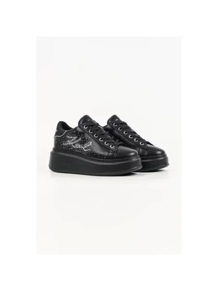 Karl Lagerfeld Anakapri sneakersy skórzane czarne