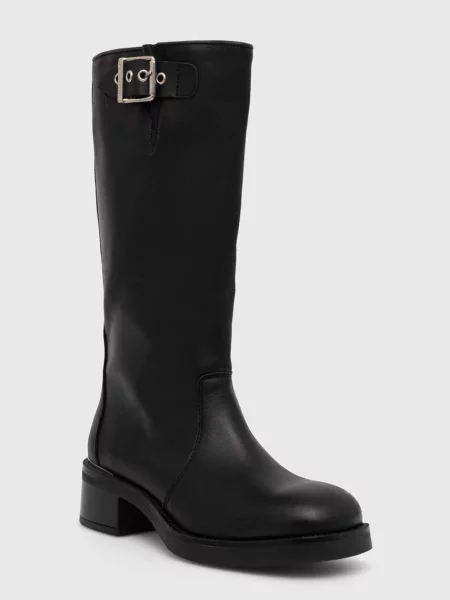 Steve Madden ghete de piele Bonna femei cu drept negru