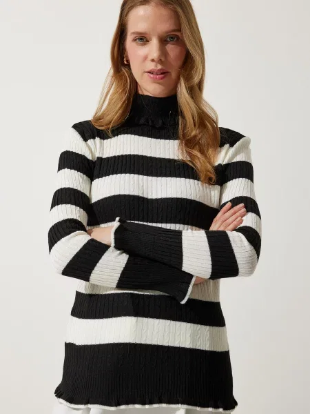 Pulover Happiness İstanbul negru