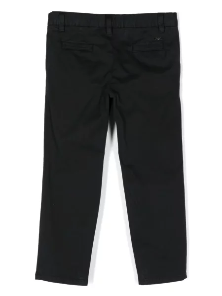 Сhinosy dziecięce Emporio Armani niebieskie
