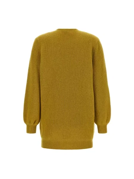 Sweter Valentino Garavani wełniany żółty