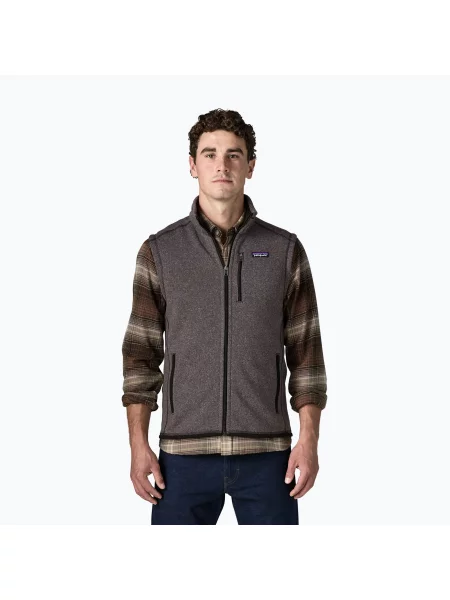 Vestă pentru bărbați Patagonia Better Sweater may grey gri