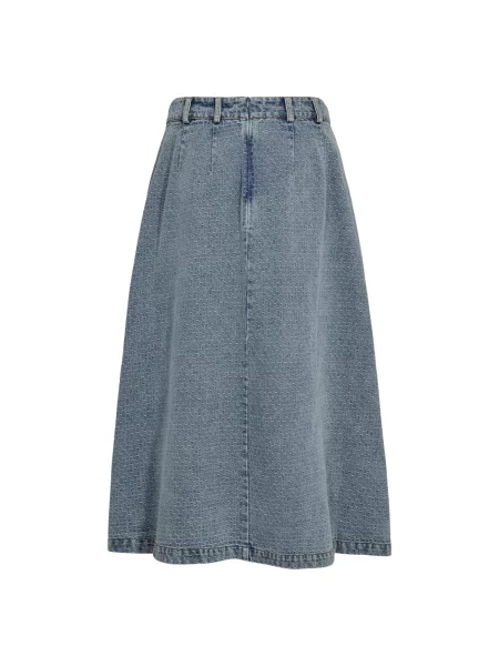 Co'couture Fustă LovaCC denim albastru