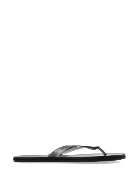 Sandale Black Suede Studio din piele de căprioară negru