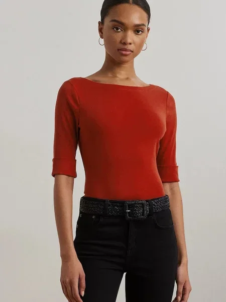 LAUREN RALPH LAUREN Блуза червен
